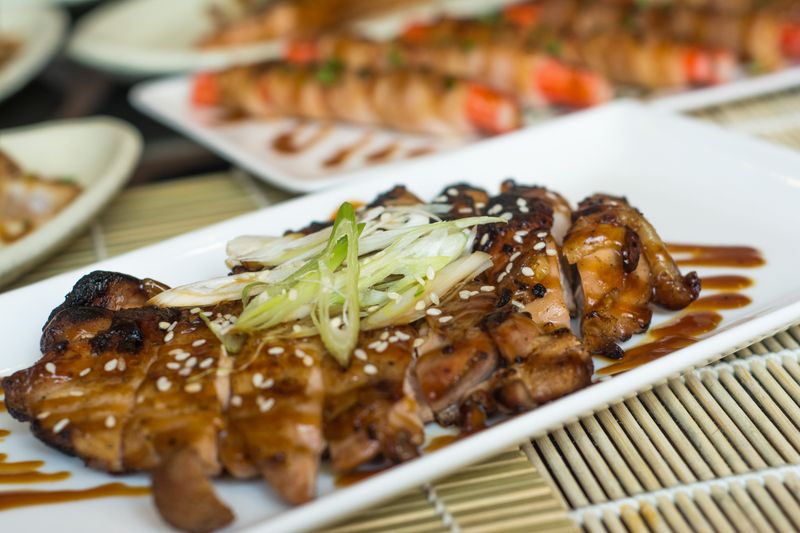 Teriyaki Glazed Wings with Asian-inspired sauce from Wings over