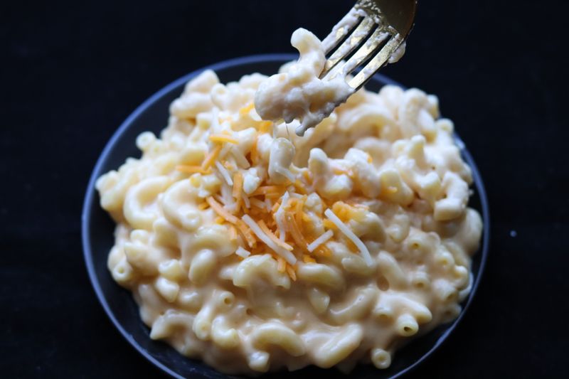 Creamy Mac and Cheese side from Wings over