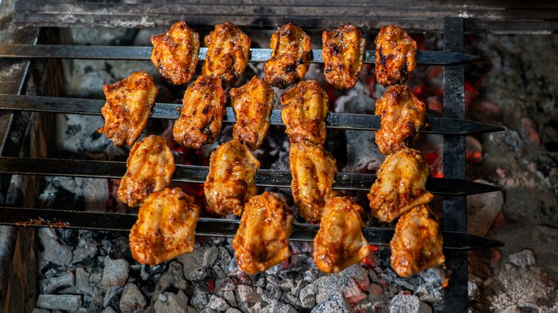 BBQ Smokehouse Wings slow-smoked and glazed